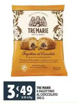 Deco Supermercati Tre marie 6 fagottino al cioccolato offerta