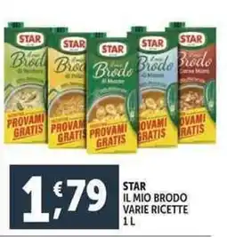 Deco Supermercati Star il mio brodo varie ricette offerta
