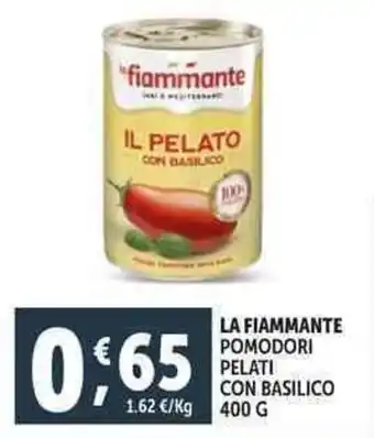 Deco Supermercati La fiammante pomodori pelati con basilico offerta