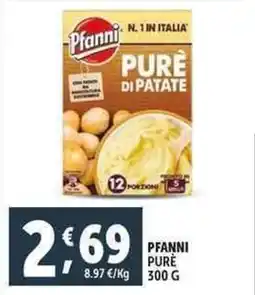 Deco Supermercati Pfanni purė offerta