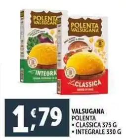 Deco Supermercati Valsugana polenta offerta