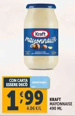 Deco Supermercati Kraft mayonnaise offerta
