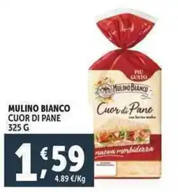 Deco Supermercati Mulino bianco cuor di pane offerta