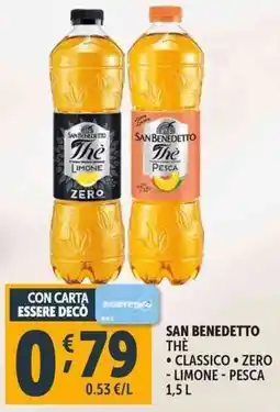 Deco Supermercati San benedetto thè offerta