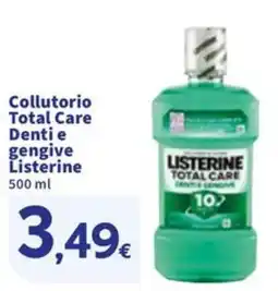 Sigma Collutorio Total Care Denti e gengive Listerine offerta