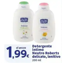Sigma Detergente intimo Neutro Roberts delicato, lenitivo offerta