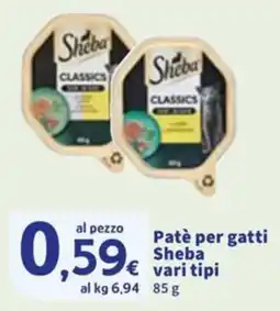 Sigma Patè per gatti Sheba offerta