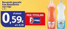 Sigma Bevande gassate San Benedetto offerta