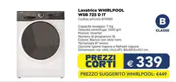 Esselunga Lavatrice WHIRLPOOL WSB 725 D IT offerta