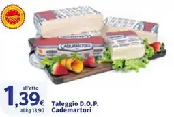 Sigma Taleggio D.O.P. Cademartori offerta