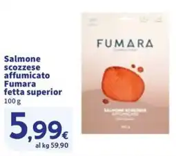 Sigma Salmone scozzese affumicato Fumara fetta superior offerta