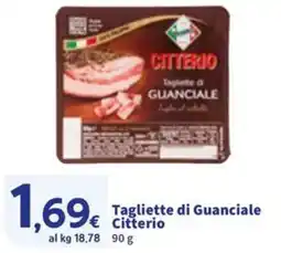 Sigma Tagliette di Guanciale Citterio offerta