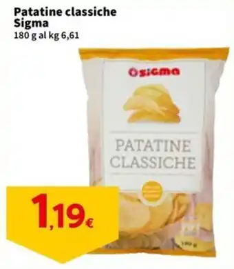 Sigma Patatine classiche Sigma offerta