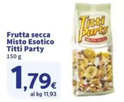 Sigma Frutta secca Misto Esotico Titti Party offerta