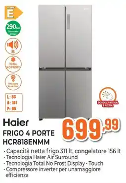 Expert Haier FRIGO 4 PORTE HCR818ENMM offerta