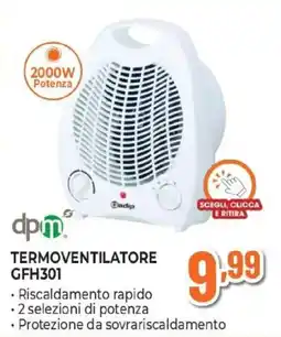 Expert dpm. TERMOVENTILATORE GFH301 offerta