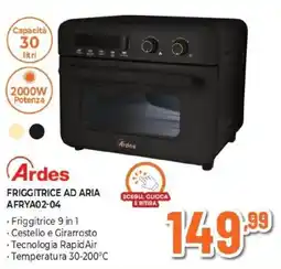 Expert Ardes FRIGGITRICE AD ARIA AFRYA02-04 offerta
