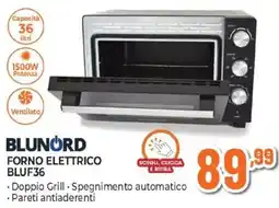 Expert BLUNORD FORNO ELETTRICO BLUF36 offerta