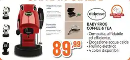 Expert Didiesse baby frog coffee & tea offerta