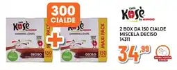 Expert KOSE 2 box da 150 cialde miscela deciso offerta