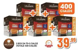 Expert 5 box da 75+5 cialde (totale 400 cialde) offerta