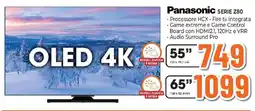 Expert Panasonic SERIE Z80 OLED 4K 55'' offerta