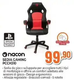 Expert nacon SEDIA GAMING PCCH310 offerta