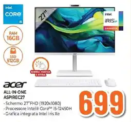 Expert acer ALL-IN-ONE ASPIREC27 offerta