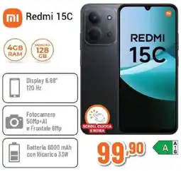 Expert Redmi 15C offerta