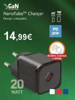 Expert sbs GaN NanoTube Charger offerta