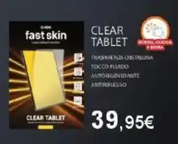 Expert Fast skin clear tablet offerta
