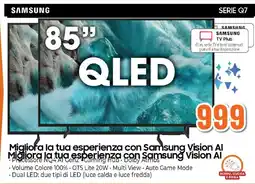 Expert SAMSUNG serie Q7 QLED 85'' offerta
