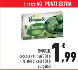 Conad Superstore BONDUELLE coccole - falafel di ceci offerta