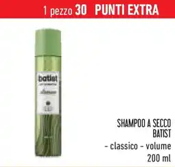 Conad Superstore Shampoo a secco BATIST offerta