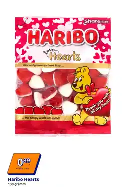 Action Haribo Hearts offerta