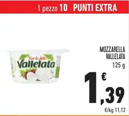 Conad Superstore Mozzarella VALLELATA offerta