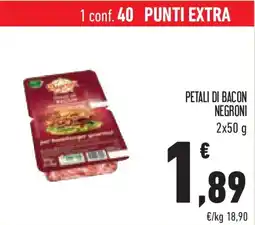 Conad Superstore Petali di bacon NEGRONI offerta