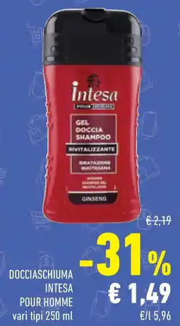 Conad Superstore Docciaschiuma INTESA POUR HOMME offerta
