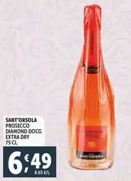 Deco Supermercati Sant'orsola prosecco diamond docg extra dry offerta