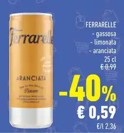 Conad Superstore FERRARELLE - gassosa - limonata - aranciata offerta