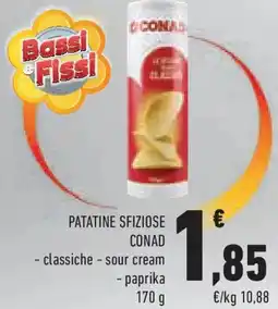 Conad Superstore Patatine sfiziose CONAD offerta