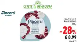 Conad Superstore Fiocchi di latte piacersi CONAD offerta