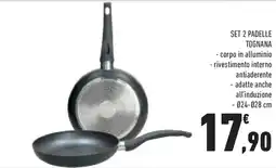 Conad Superstore Set 2 padelle TOGNANA offerta