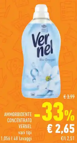 Conad Superstore Ammorbidente concentrato VERNEL offerta