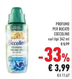 Conad Superstore Profumo per bucato COCCOLINO offerta