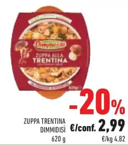 Conad Zuppa trentina DIMMIDISÌ offerta