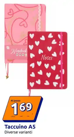 Action Taccuino A5 offerta