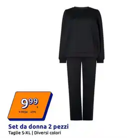 Action Set da donna 2 pezzi offerta