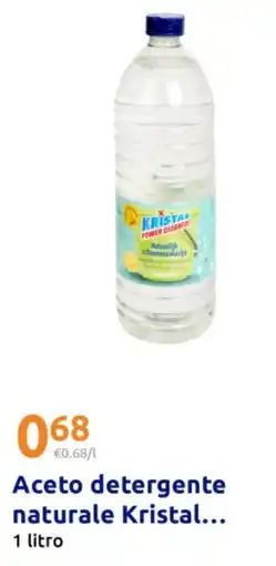 Action Aceto detergente naturale Kristal offerta