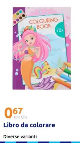Action Libro da colorare offerta